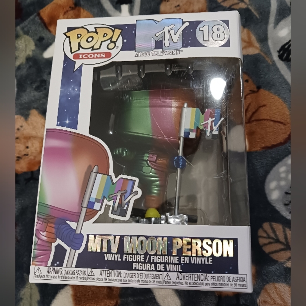 NWT!! POP! MTV MOON PERSON